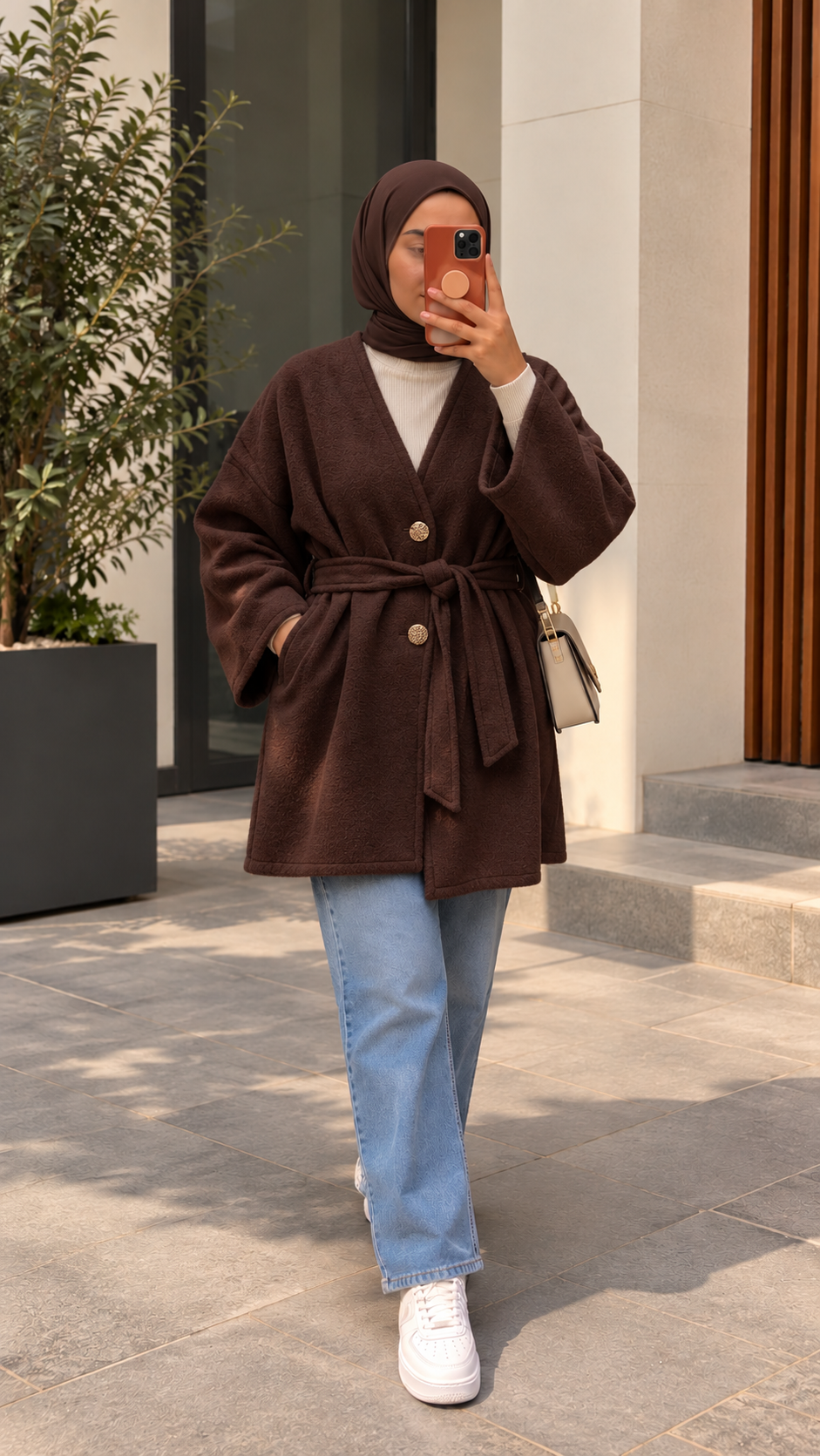 Sylia damen kimono mantel