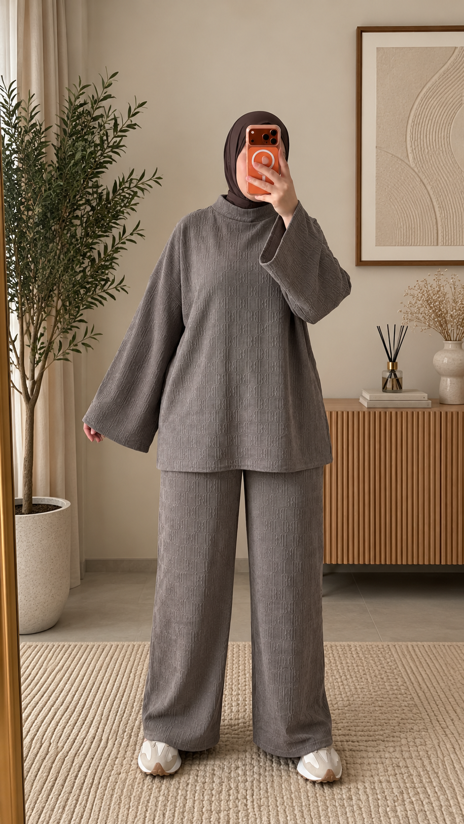 Elara set taupe