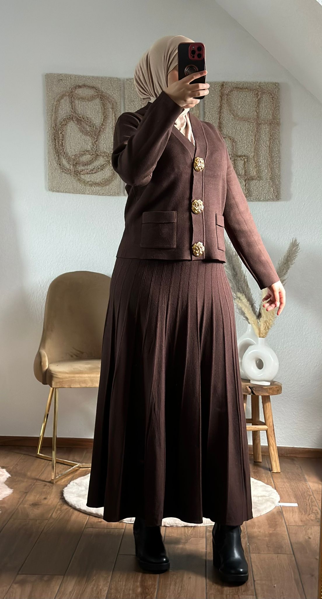 AMIRAs zweiteilr set in braun