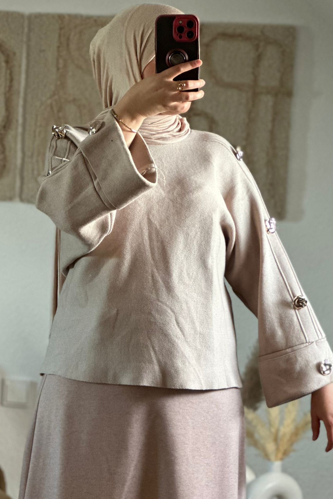 MARYAs Damenstrickpullover in bieg