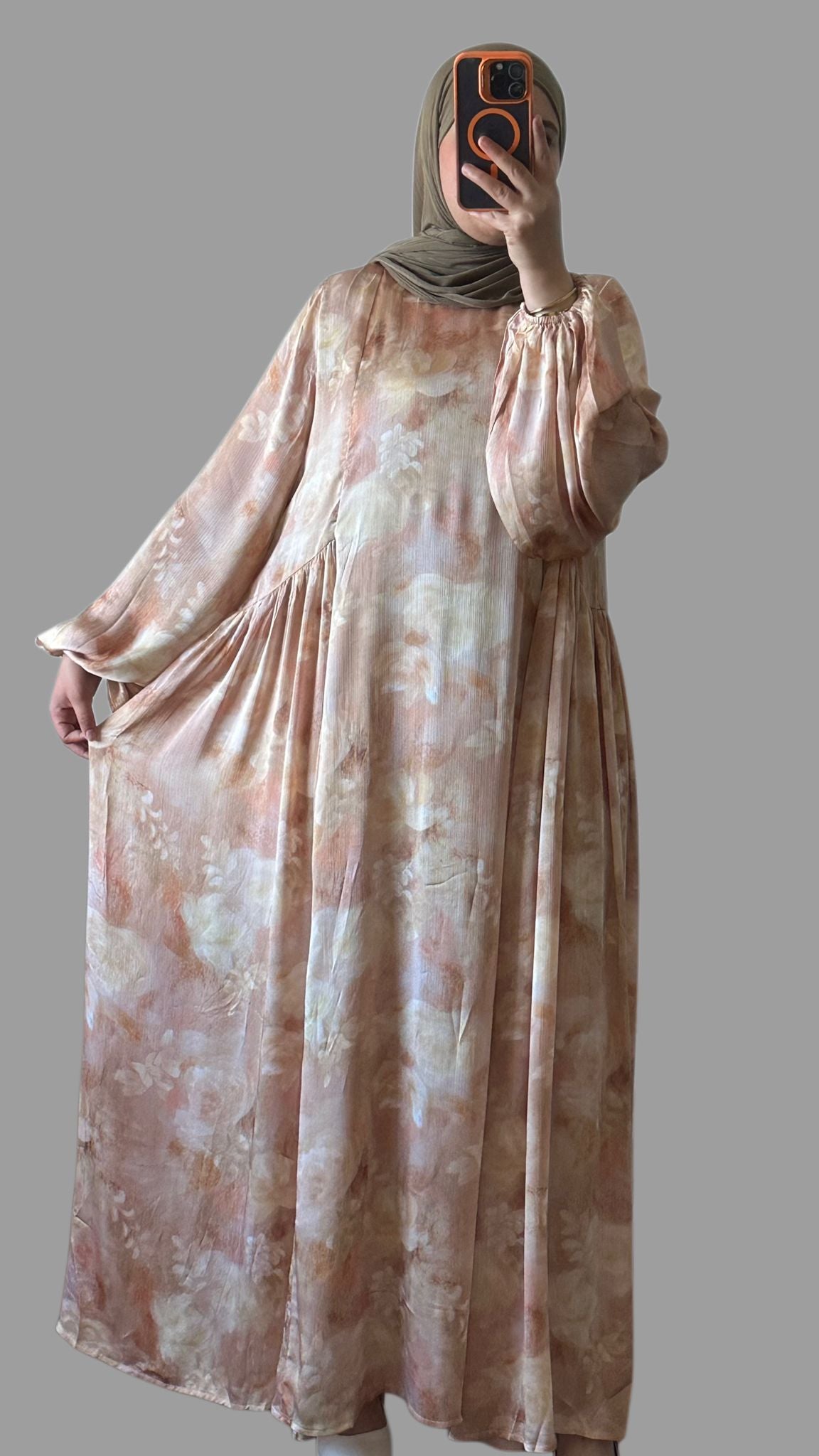 elegante Rosentraumkleid