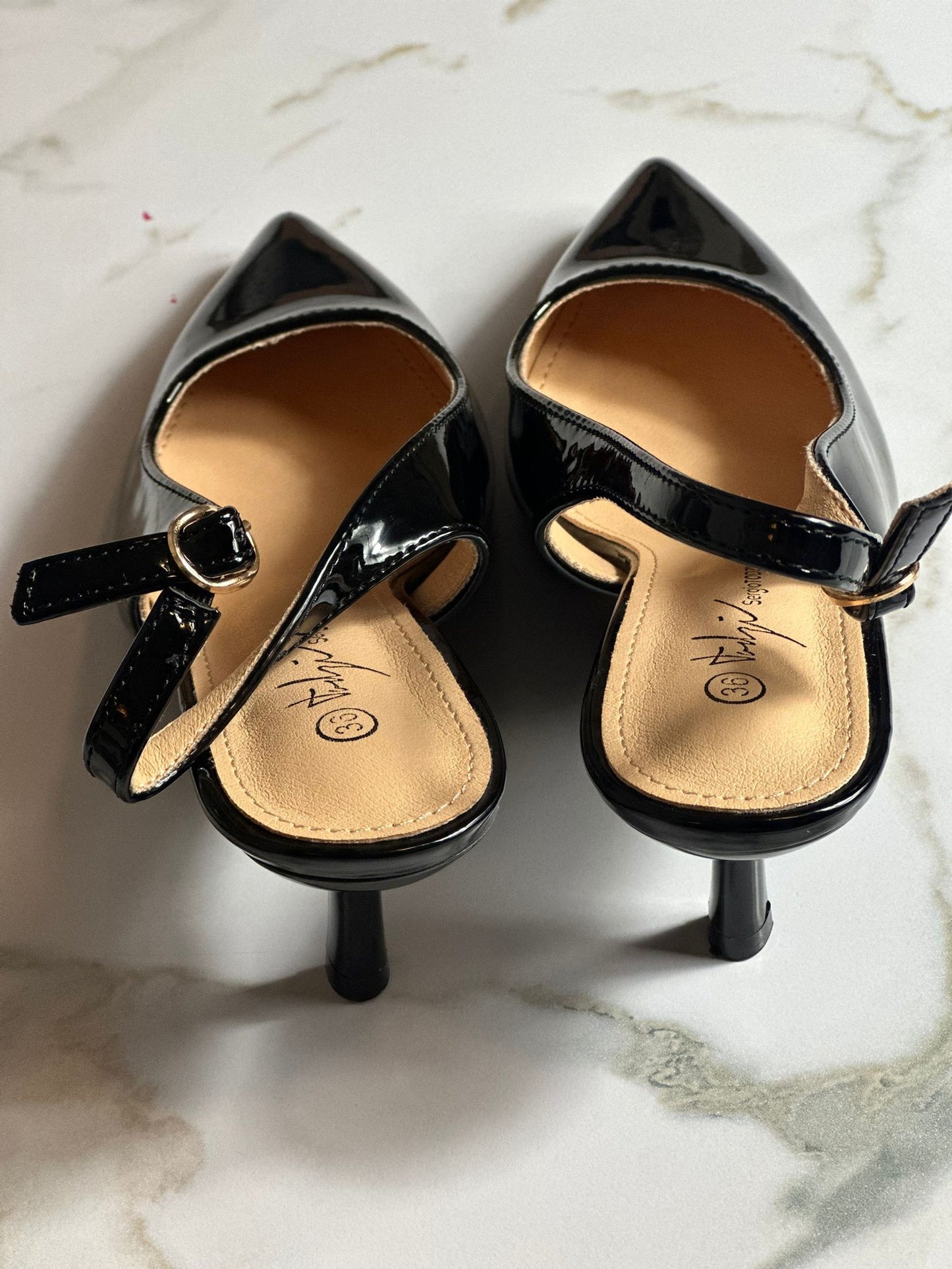 Elegante schuhe in schwarz