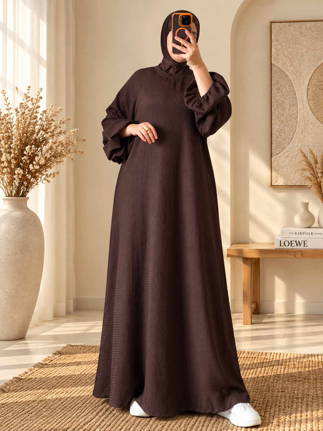 Amira elegantes maxi kleid