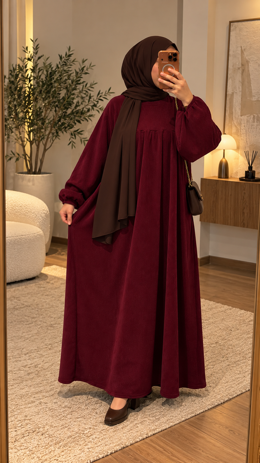 Malika langes kleid