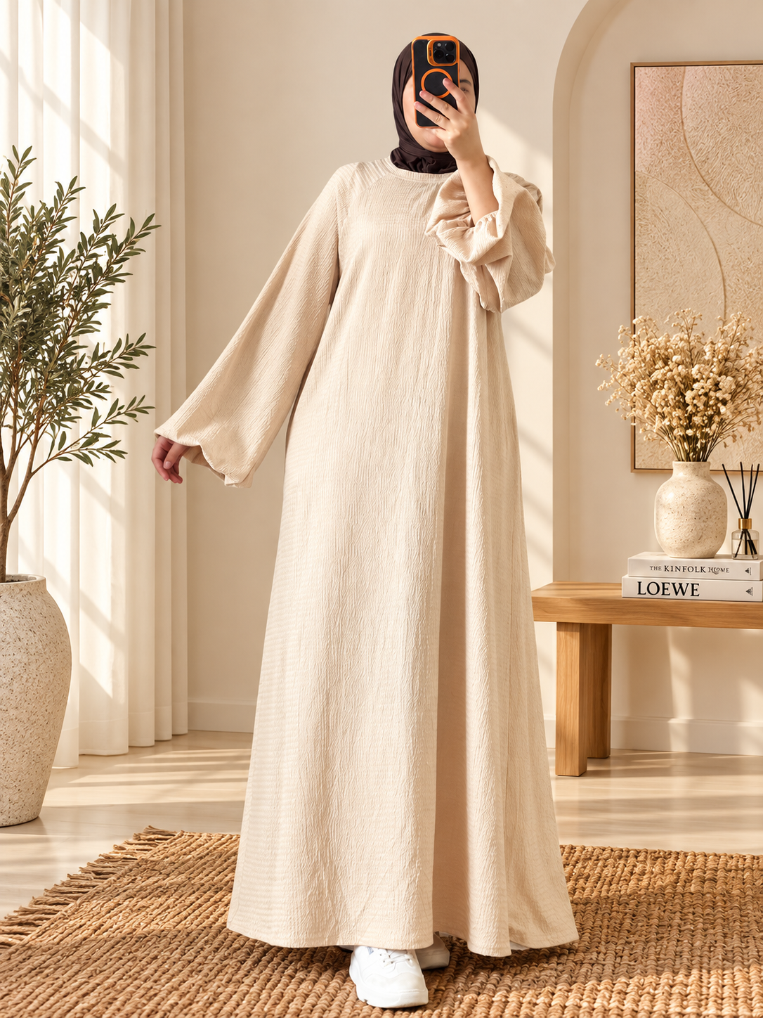 Amira elegantes maxi kleid