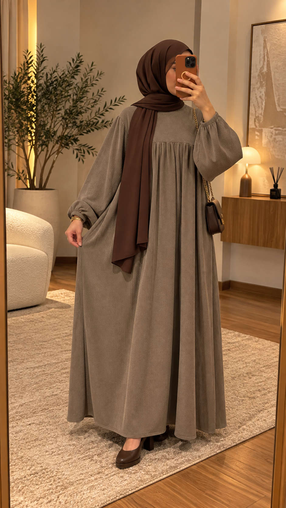 Malika langes kleid