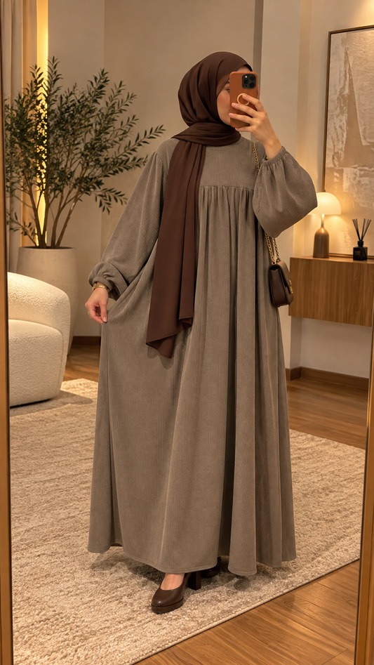 Malika langes kleid
