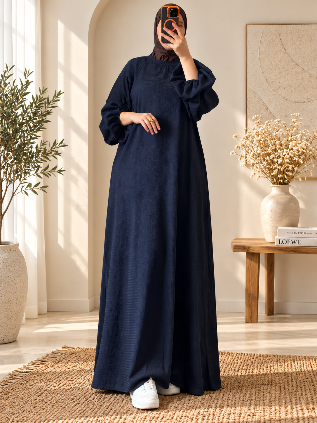 Amira elegantes maxi kleid