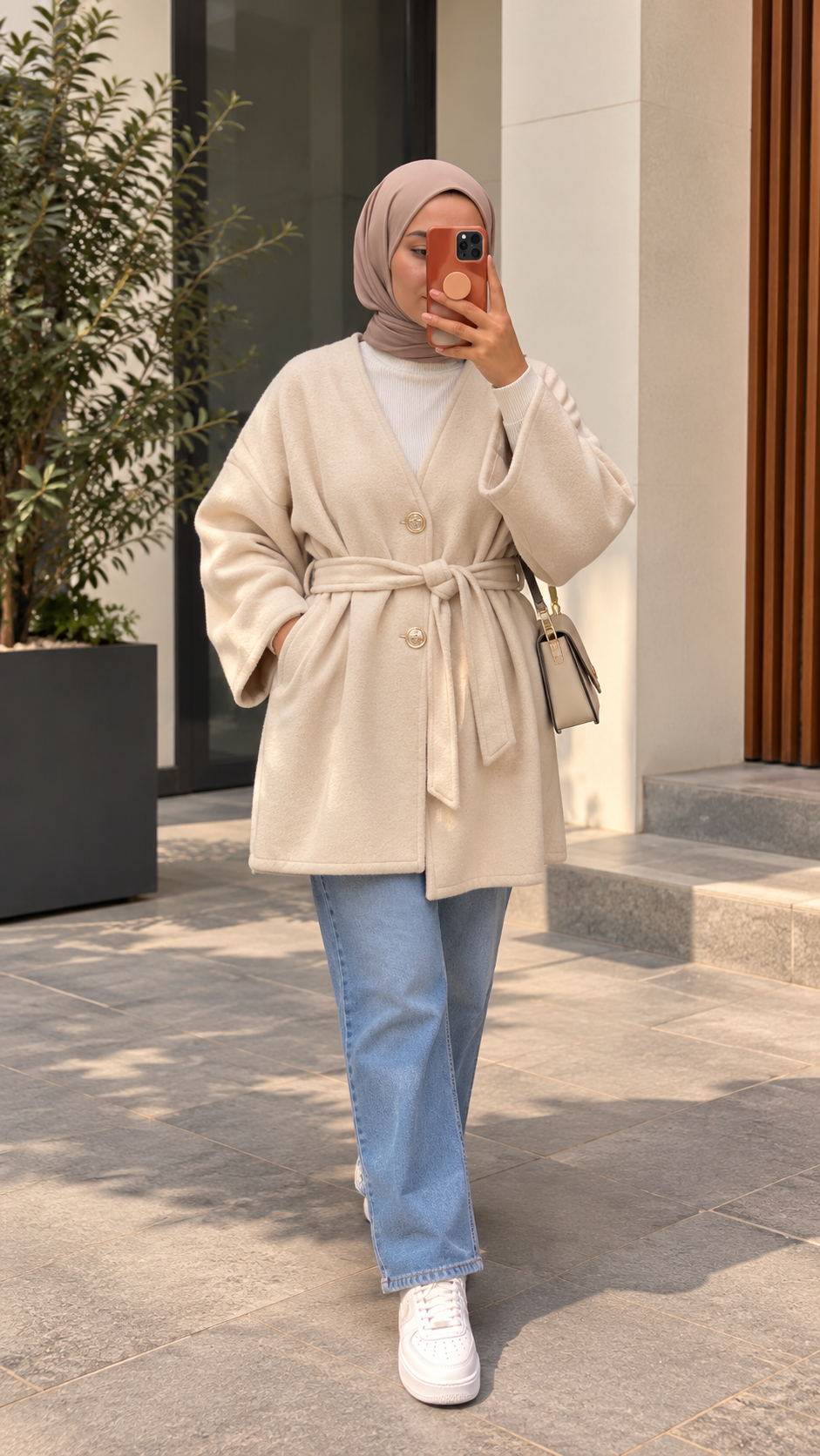 Sylia  damen kimono mantel