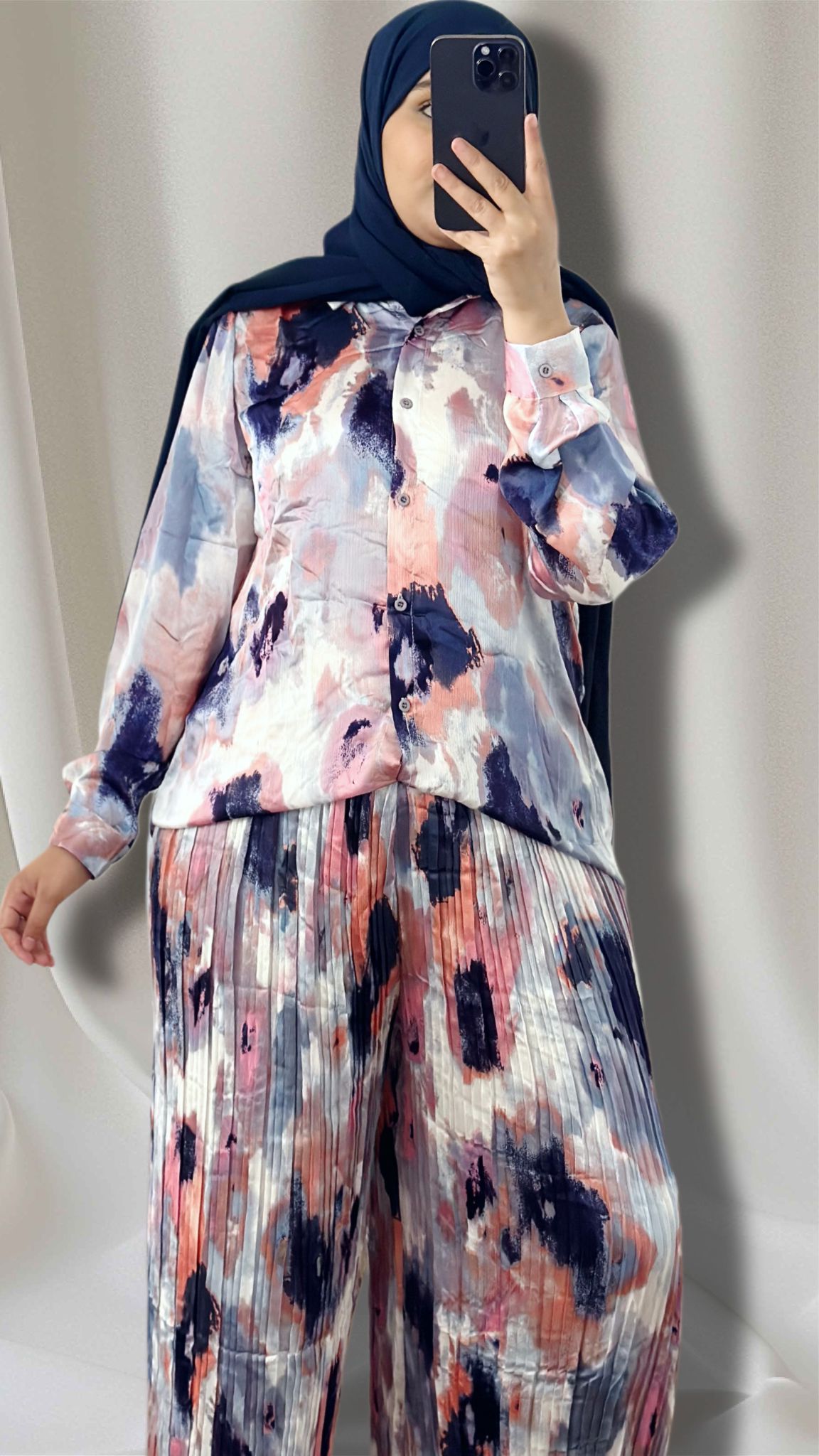 MINA zweiteiliges Set lila