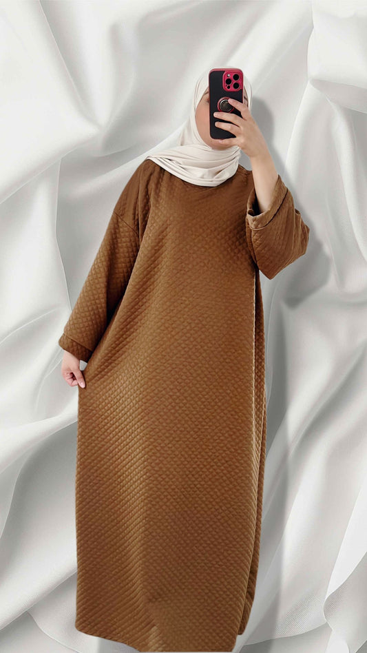 leilas Abaya kamelbraun
