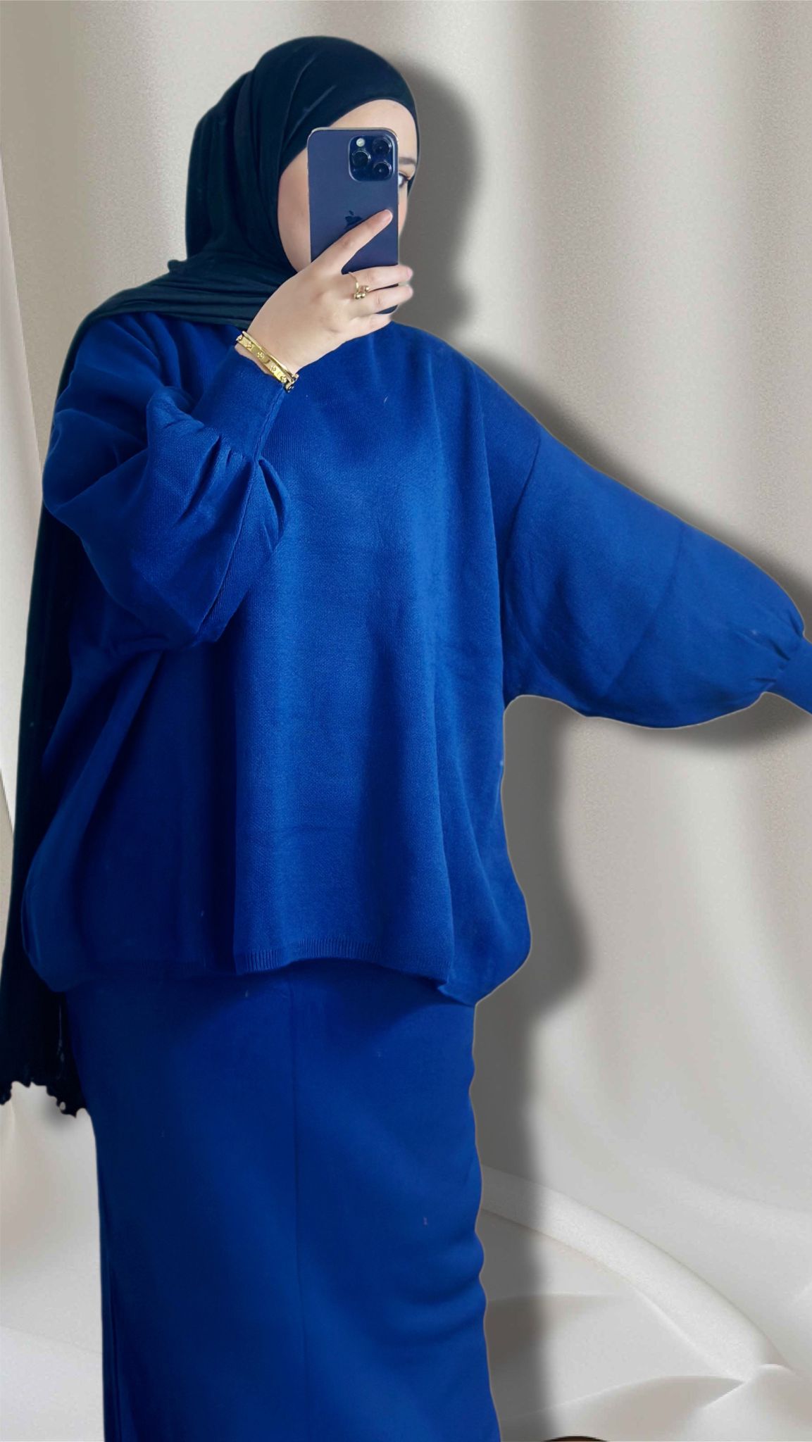 Lamiss Zweiteiler (Rock + Pullover)
