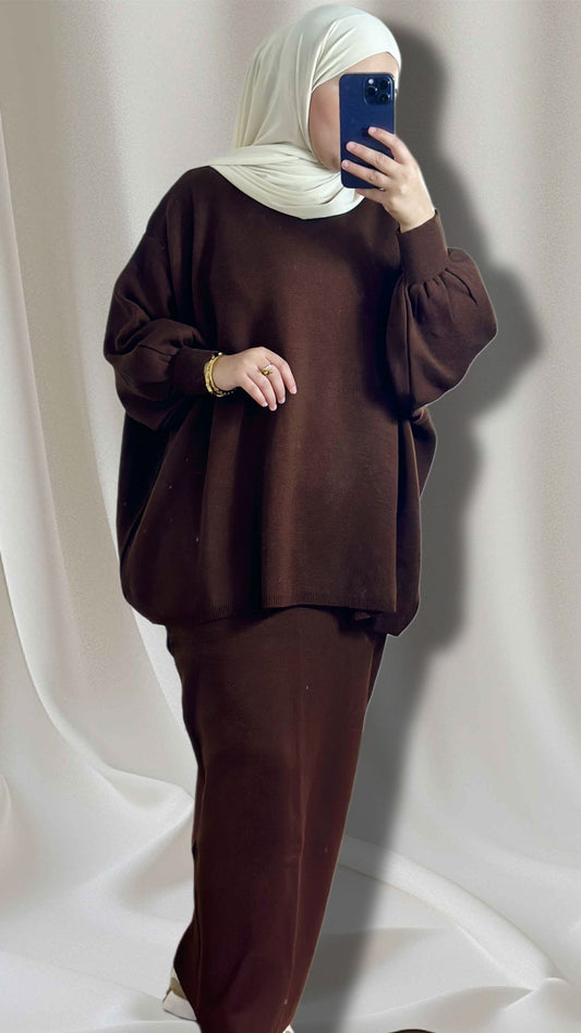 Lamiss Zweiteiler (Rock + Pullover)