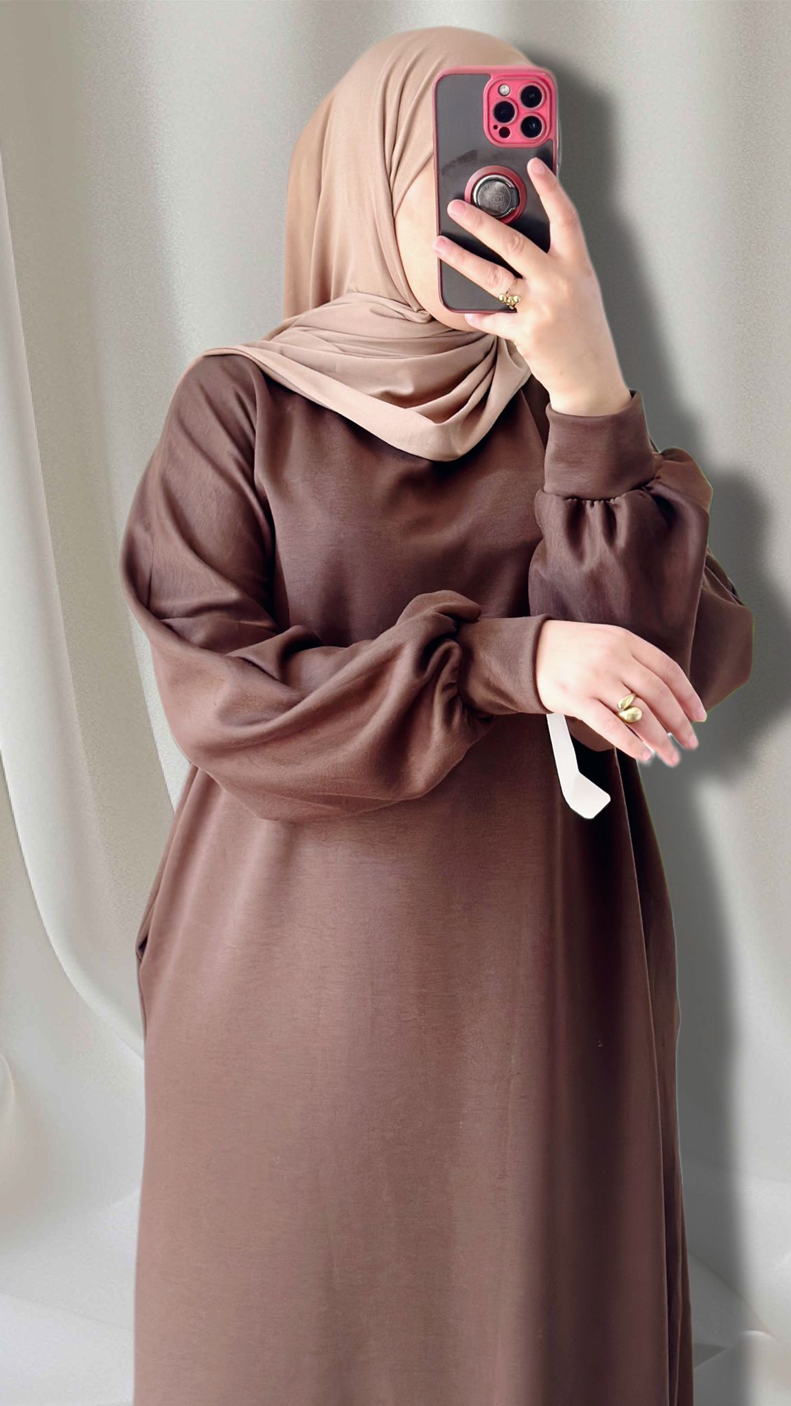 NADIAs abaya in braun
