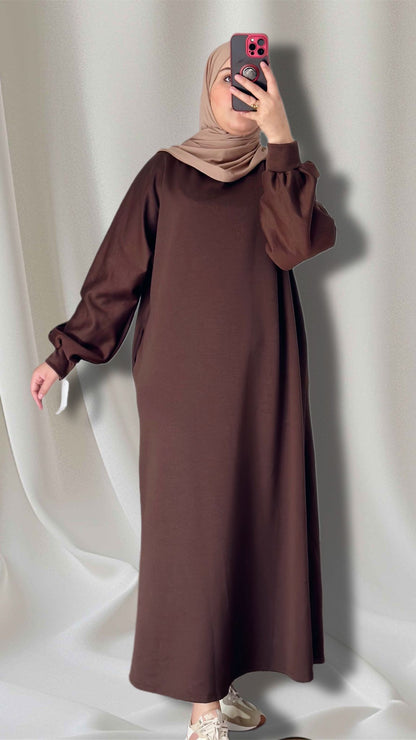 NADIAs abaya in braun