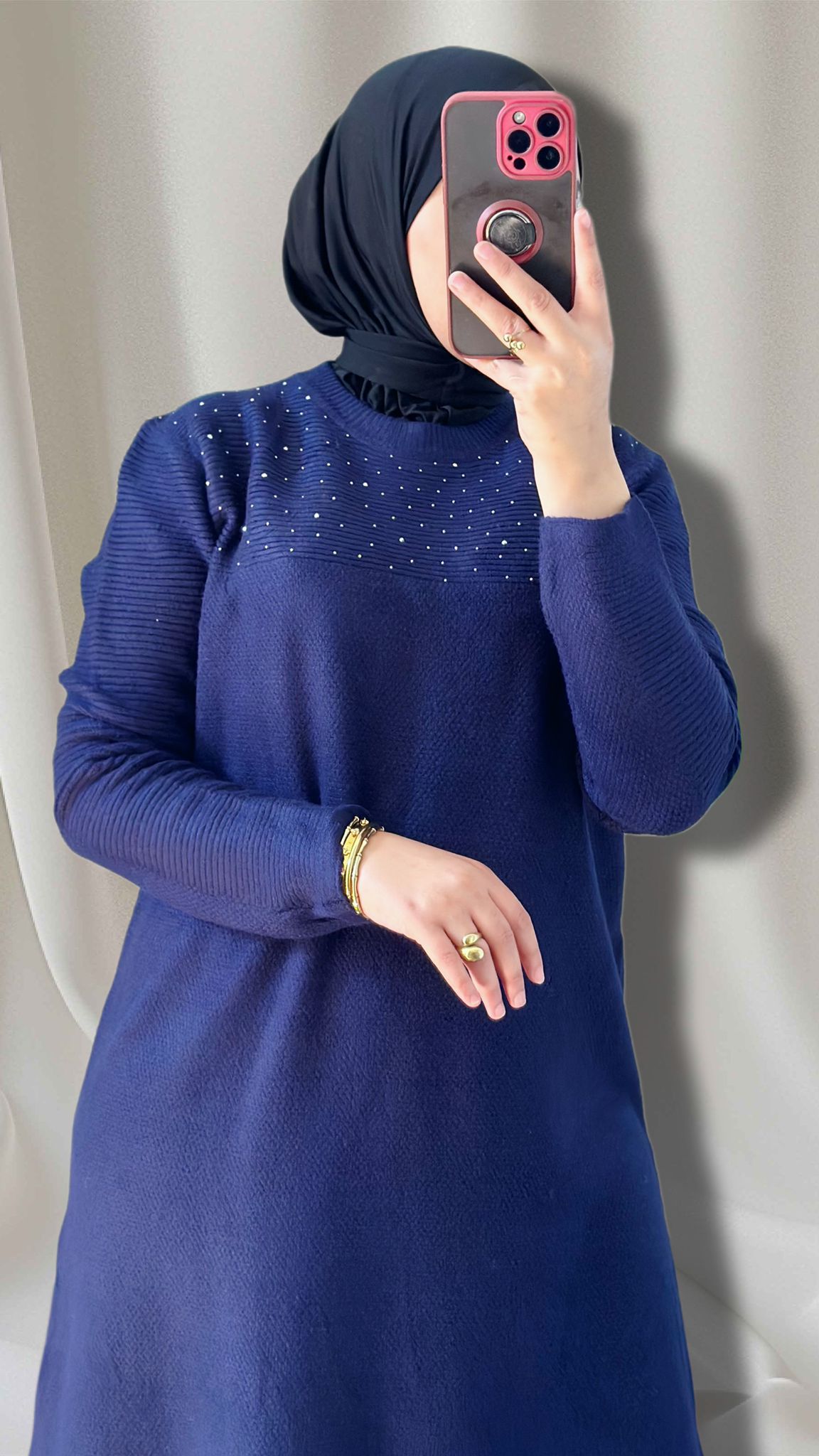 SAFA Pullover in dunkel blau