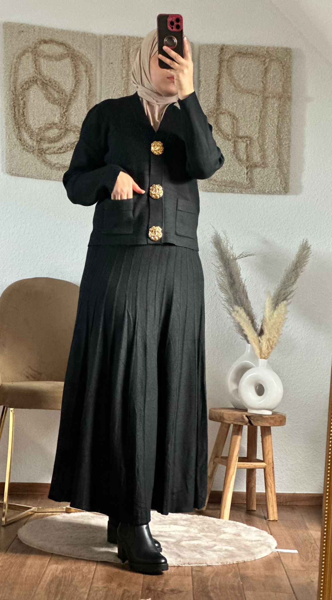 AMIRAs zwei teiler set in schwarz