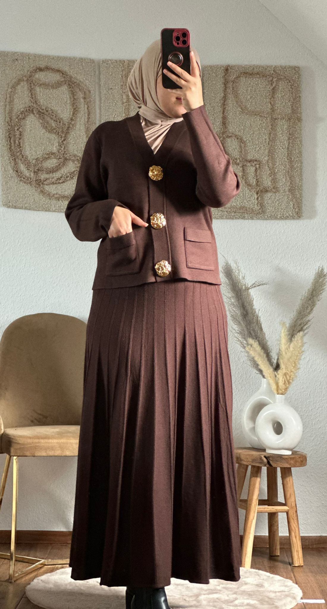 AMIRAs zweiteilr set in braun