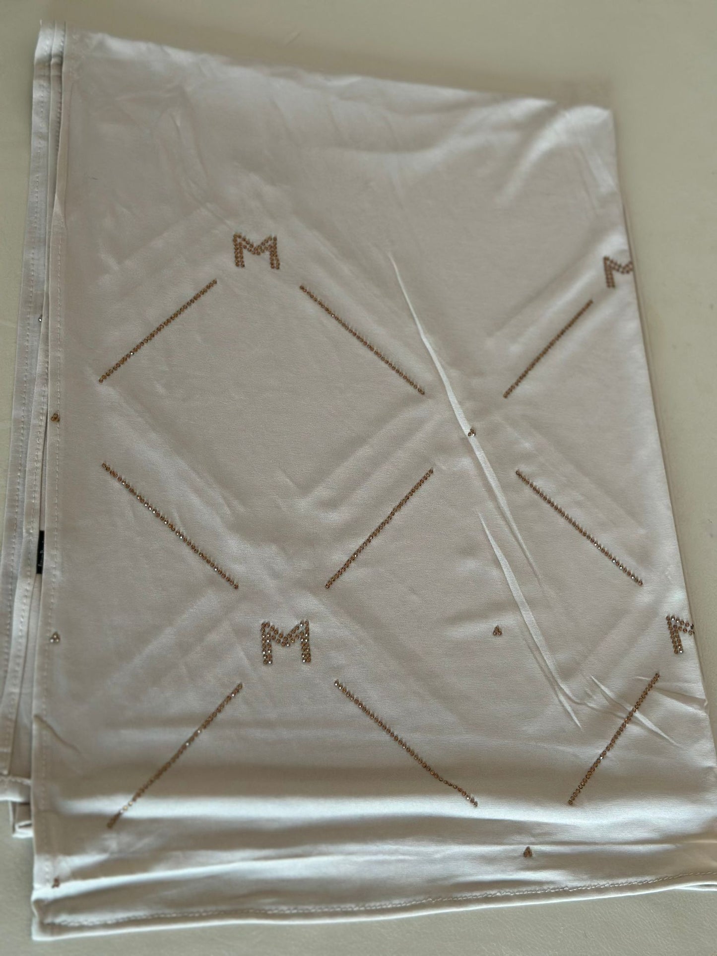 Schal jersy Premium in helle  bieg