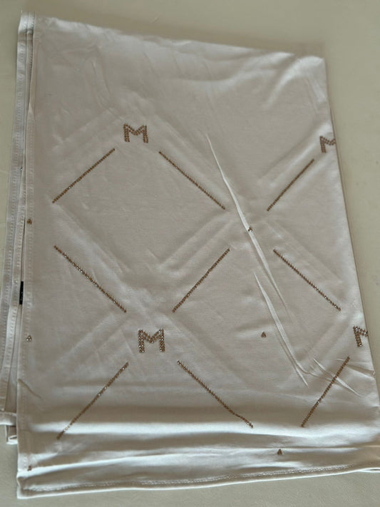 Schal jersy Premium in helle  bieg