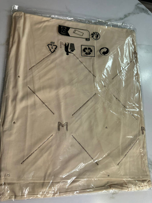 Schal jersy premium in dunkel bieg