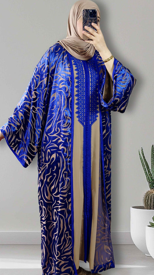 Jabador in der farbe blau