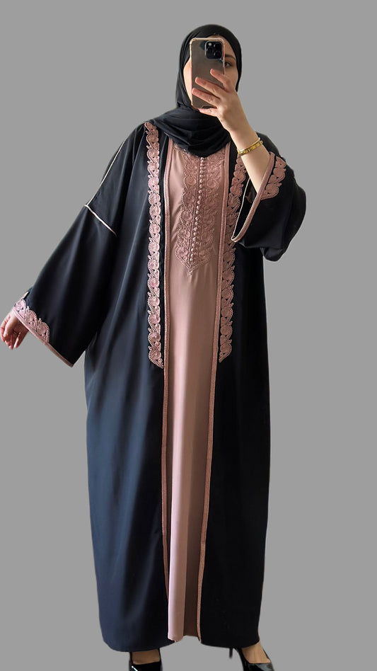 Traditionelle zweiteilege Aabaya