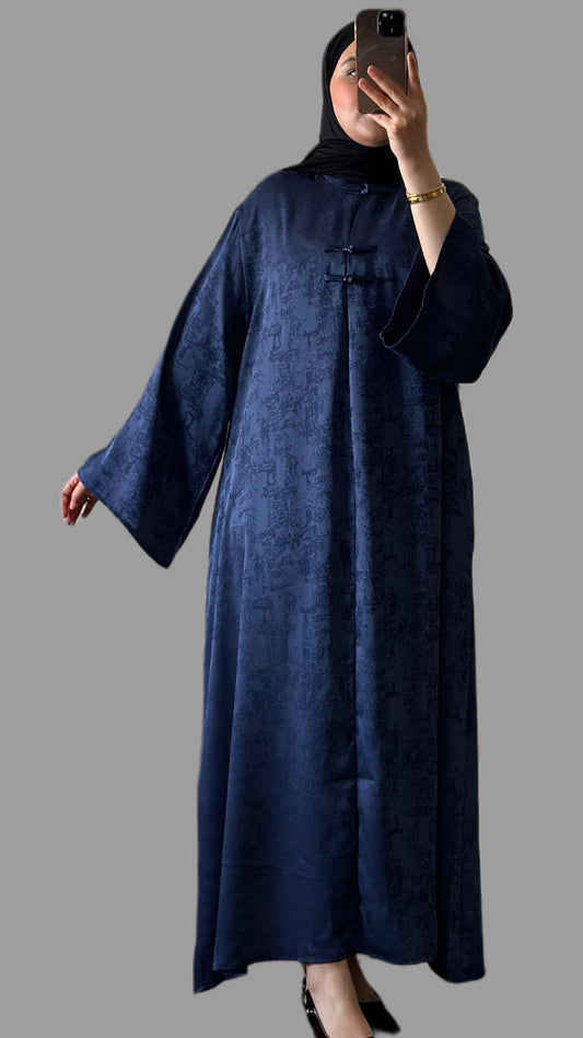 Sylia Abaya in der farbe blau