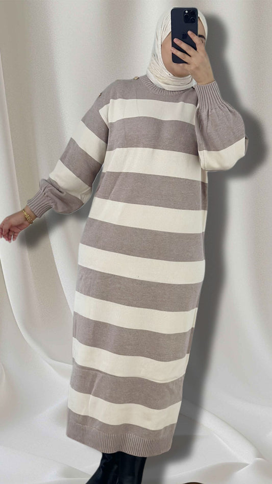 ARINASS Langes Strickkleid& Elegant  Modern