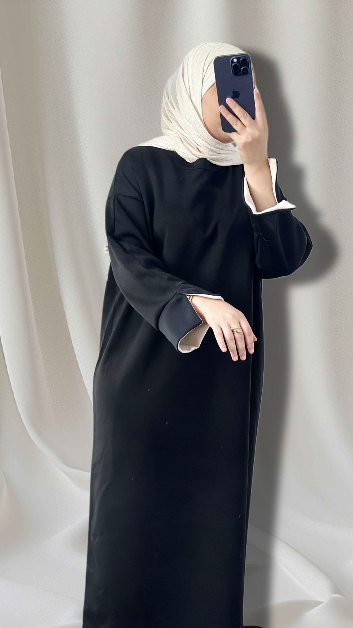 FATIMA Bequimes Alltagskleid mit tollem stoff