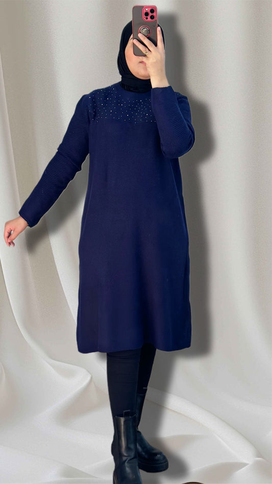 SAFA Pullover in dunkel blau