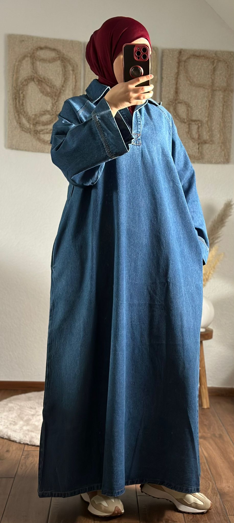 DENIM Abaya