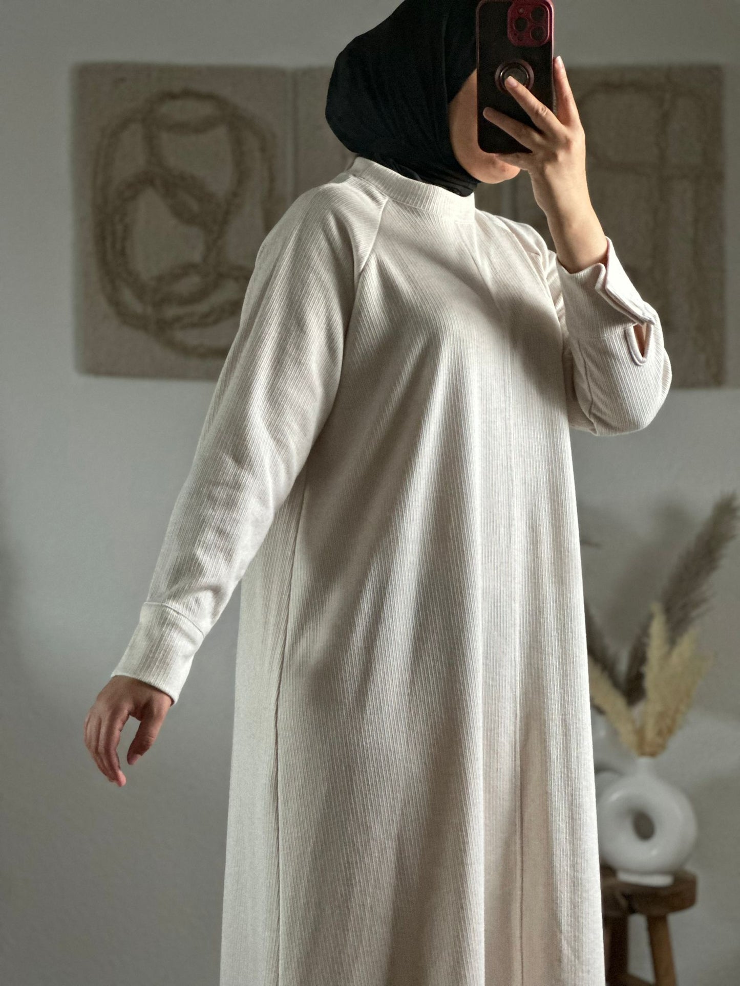 LATAFAs Abaya in farbe bieg