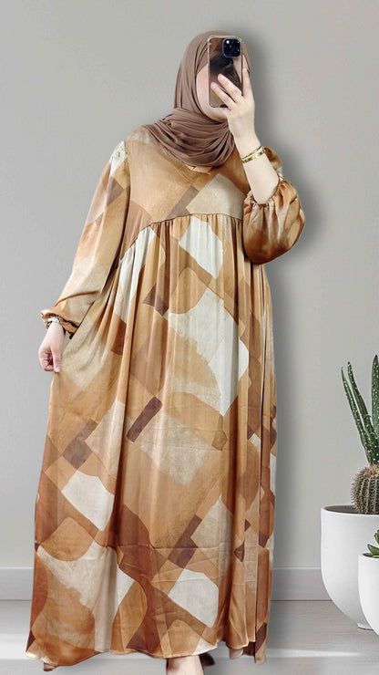 yara elegante maxi kleid
